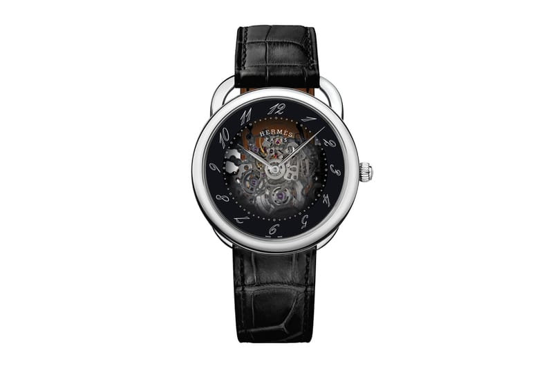 Hermes skeleton cheap watch