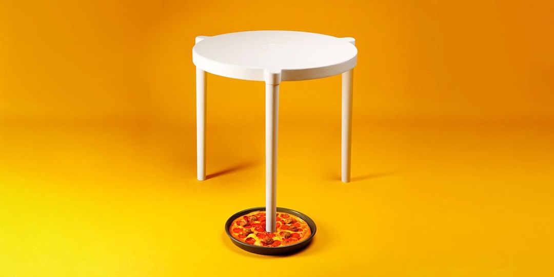 IKEA и Pizza Hut запускают версию пластиковых «столов» в натуральную величину, найденных внутри коробок для пиццы
