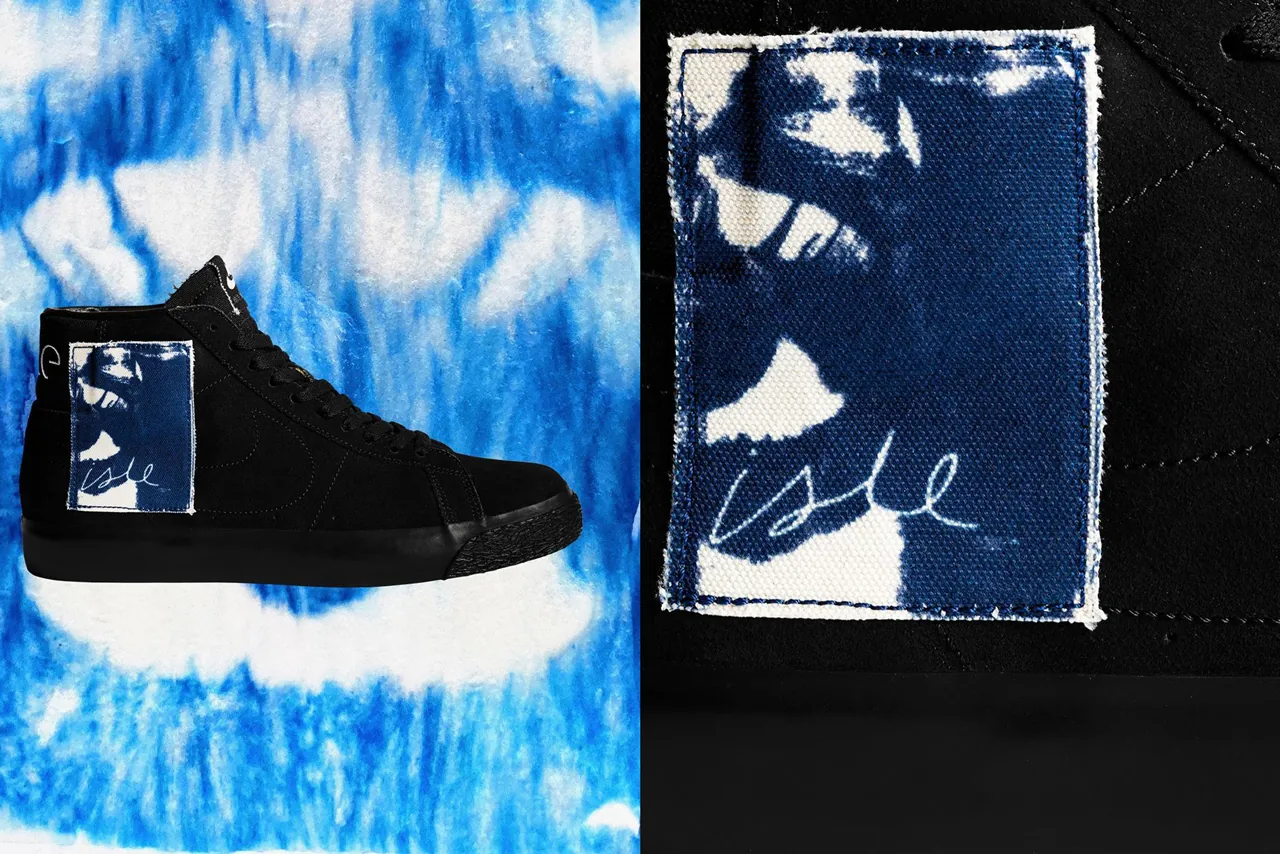 Isle skateboards x 'sb hotsell blazer mid