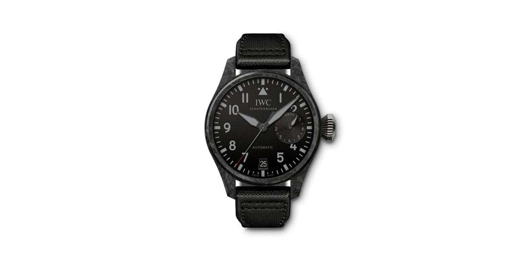 IWC представляет часы Big Pilot’s Watch в гладкой версии «Black Carbon»