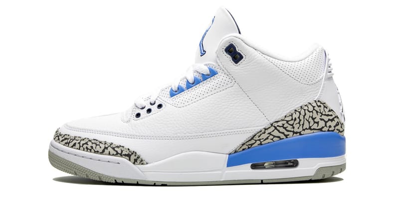 Jordan 3 sale retro unc pe