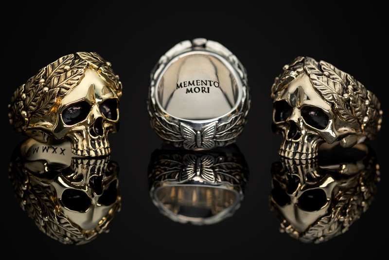 Jun Cha Crafts CAPO RING With Skull in Gold, Brass | Hypebeast
