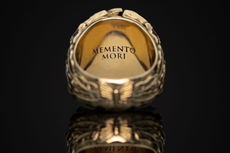Jun Cha Crafts CAPO RING With Skull in Gold, Brass | Hypebeast