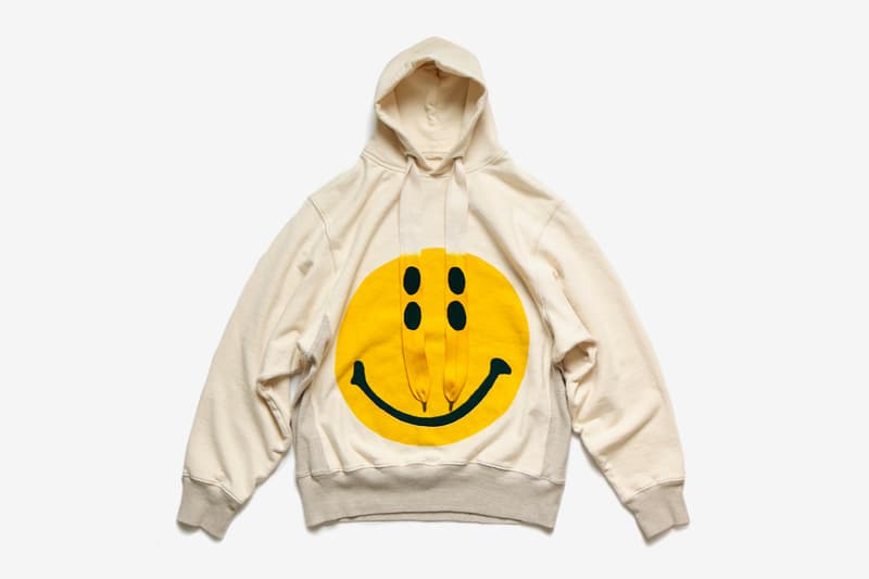 KAPITAL Oversized Smiley Hoodie HYPEBEAST