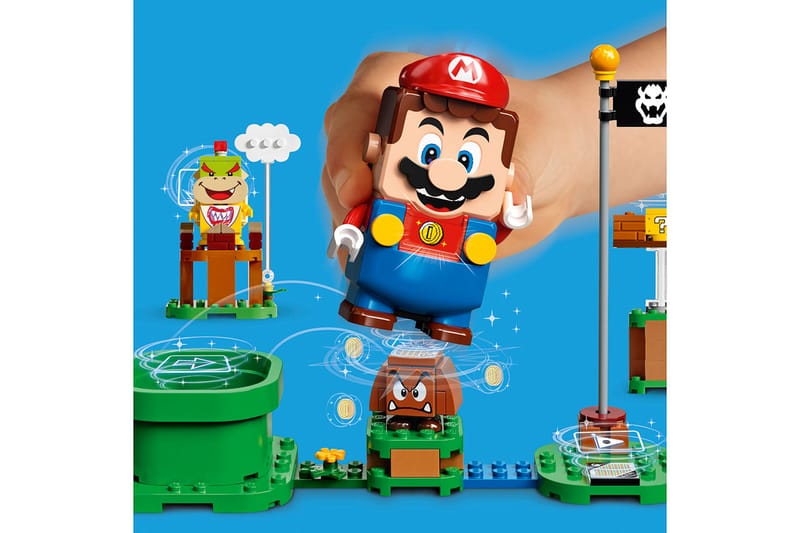 Super mario lego discount offers