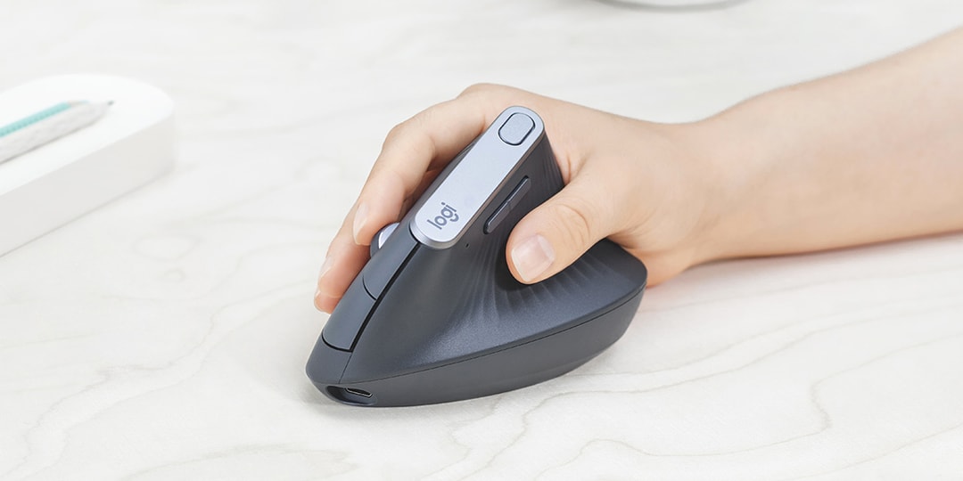 Vert Mouse Logitech Advanced Ergonomic MX Vertical Mouse Info | Hypebeast