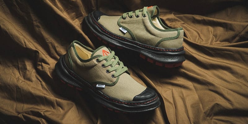 Nigel Cabourn x Maison Mihara Yasuhiro Army Combat Shoe | Hypebeast