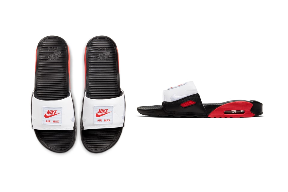 air max slides red