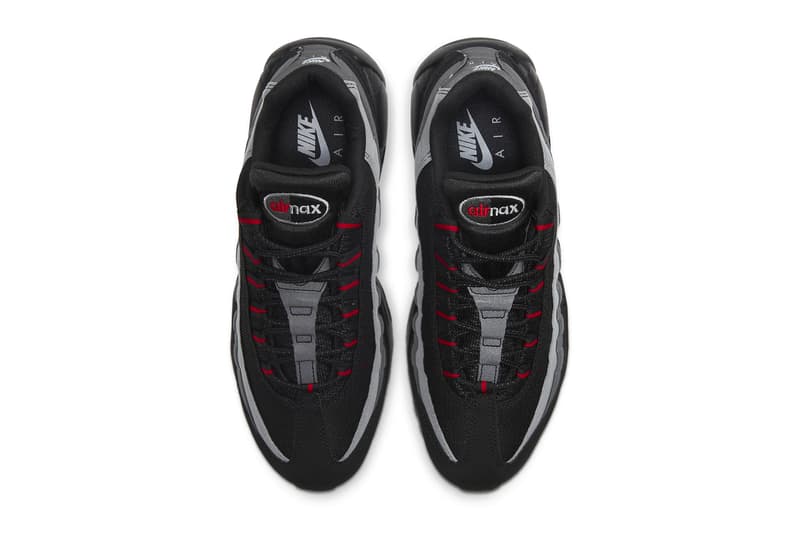 nike air max grey black red