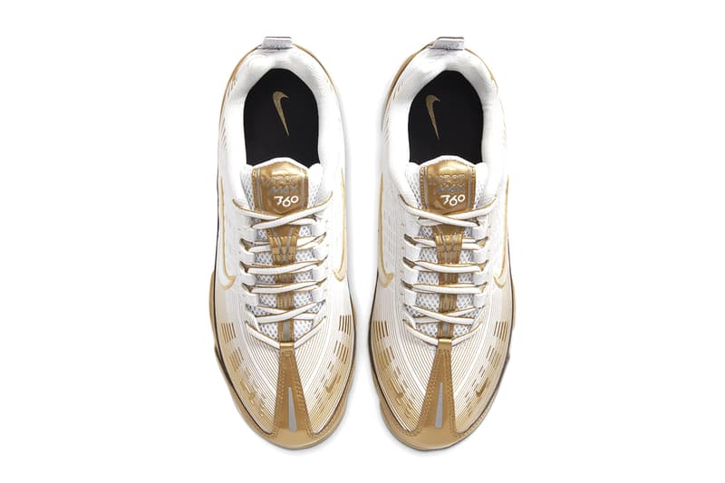 metallic gold vapormax