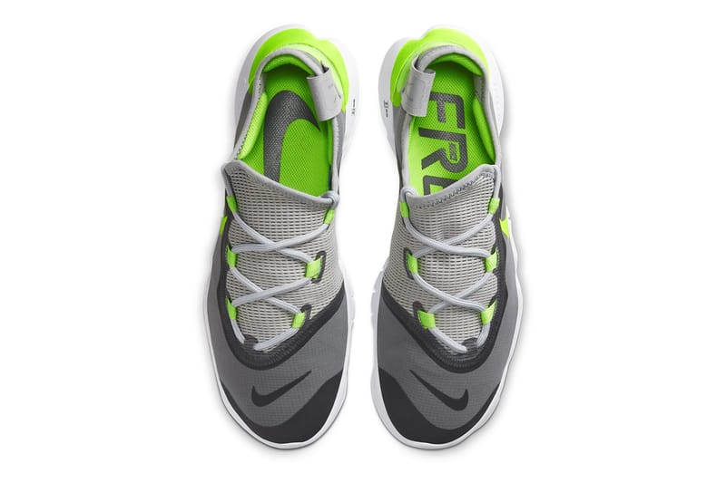 Green grey hotsell nike free runs