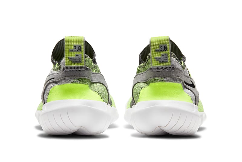 Nike free 3.0 lime green sale