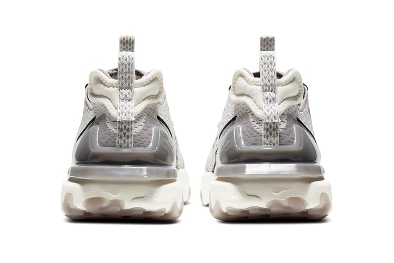 mens nike react vision vast grey