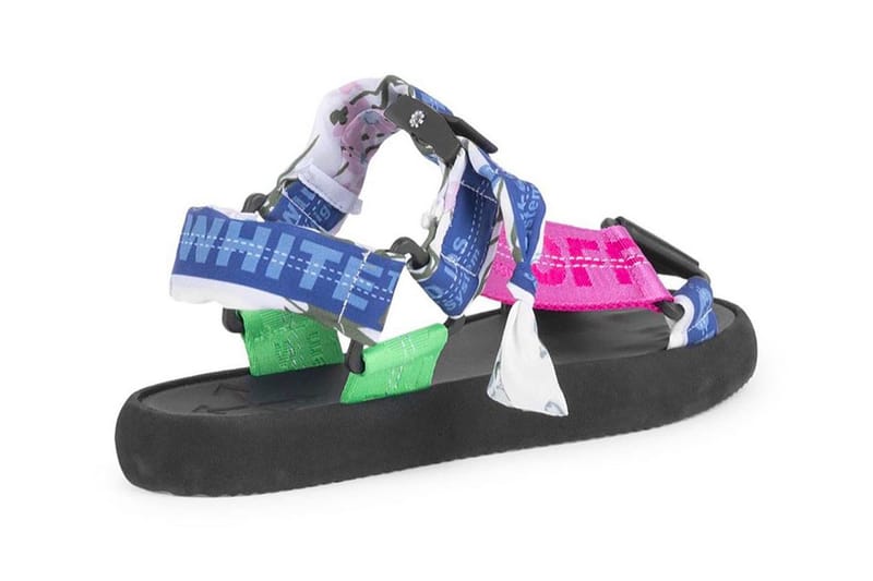 Off white best sale multi strap sandals