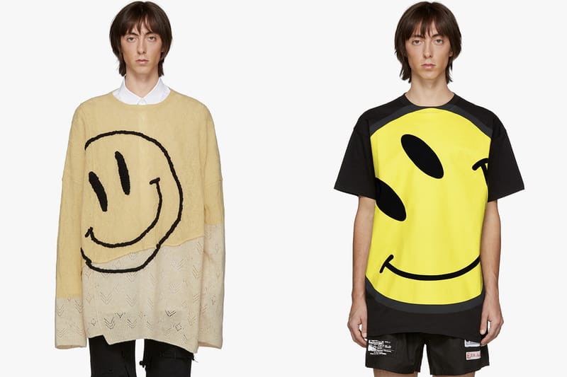 Raf Simons Oversized Collage Smiley Sweater | Hypebeast Raf Simons Oversized Collage Smiley Sweater | Hypebeast