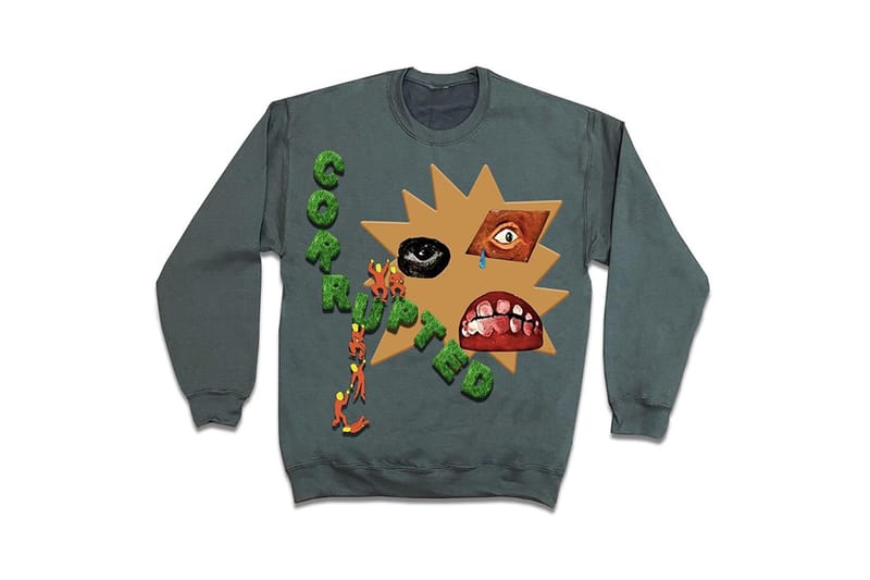 トップス RAYSCORRUPTEDMIND MISPLACEDFACE CREWNECK Rays Corrupted Mind | Grailed