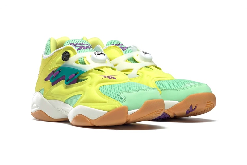 Reebok Pump Court 'Hero Yellow/Seafoam Green/Chalk' | Hypebeast