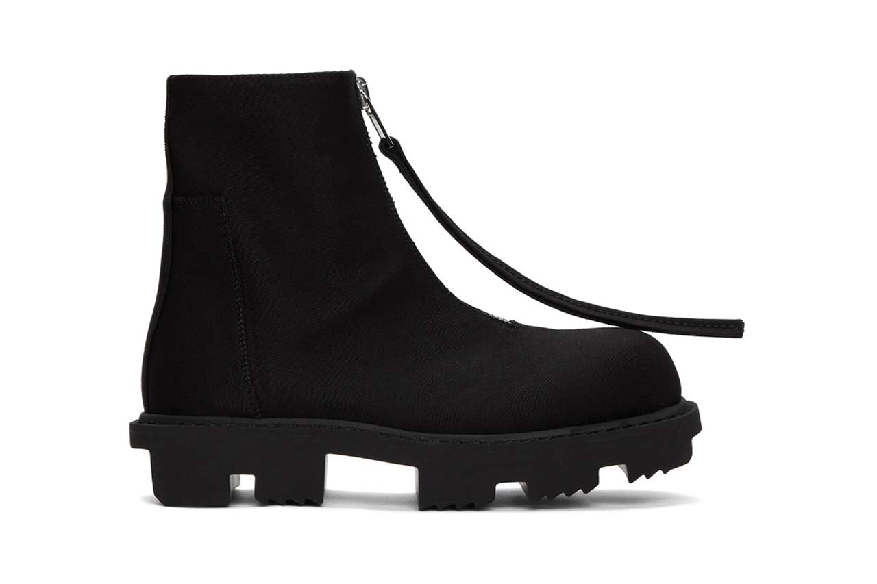 rick owens mega lace boots