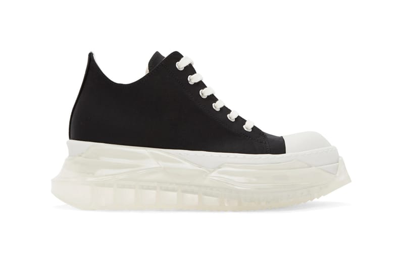 RICK OWENS DRKSHDW | ABSTRACT SNEAKS TRANSPARENT ハイカット Rick Owens DRKSHDW Abstract Sneakers Release | Hypebeast