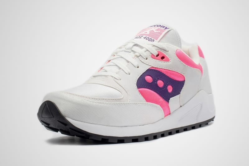 Saucony grid 4000 store mens pink