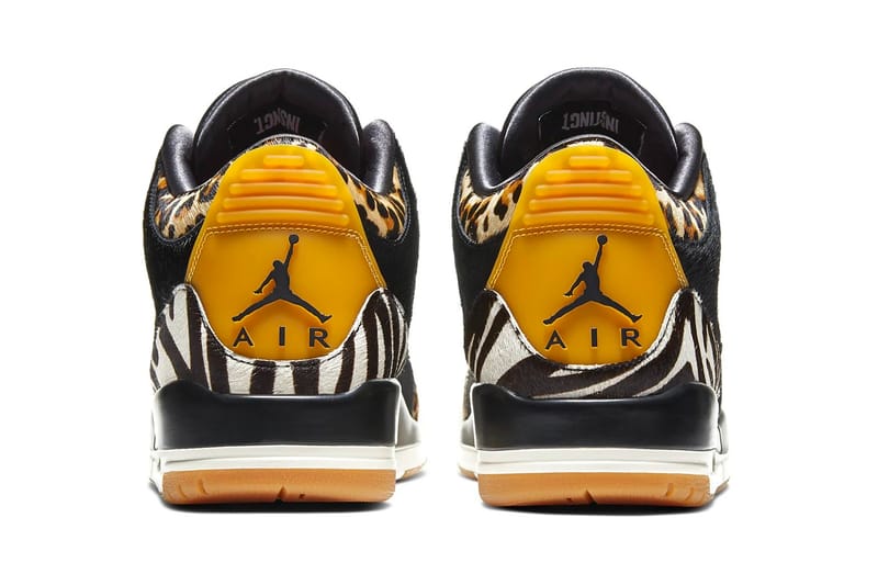 Air jordan best sale 3 animal pack