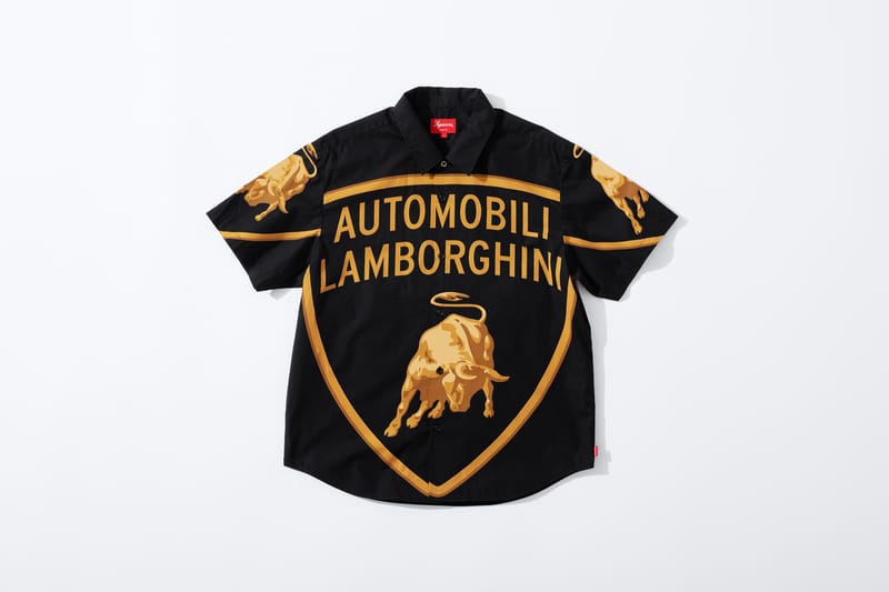 Supreme Automobili Lamborghini logo-print T-shirt - Farfetch