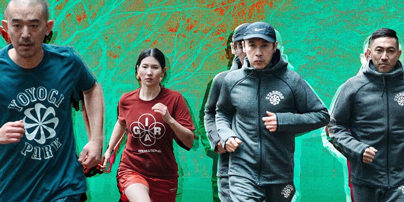 Nike GYAKUSOU ランニングパンツ 黒/グレー 美品 XL NIKE（ナイキ）の「Nike x Undercover Gyakusou Jersey Running Tights