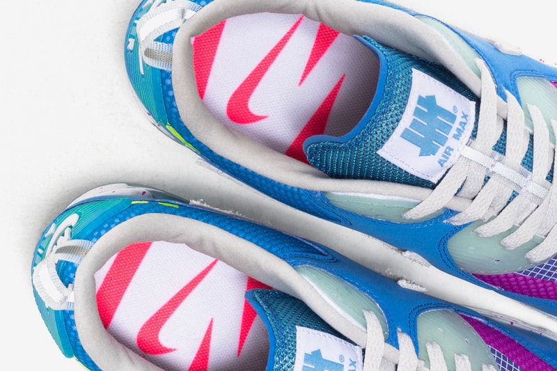 undefeated air max 90 pacific blue