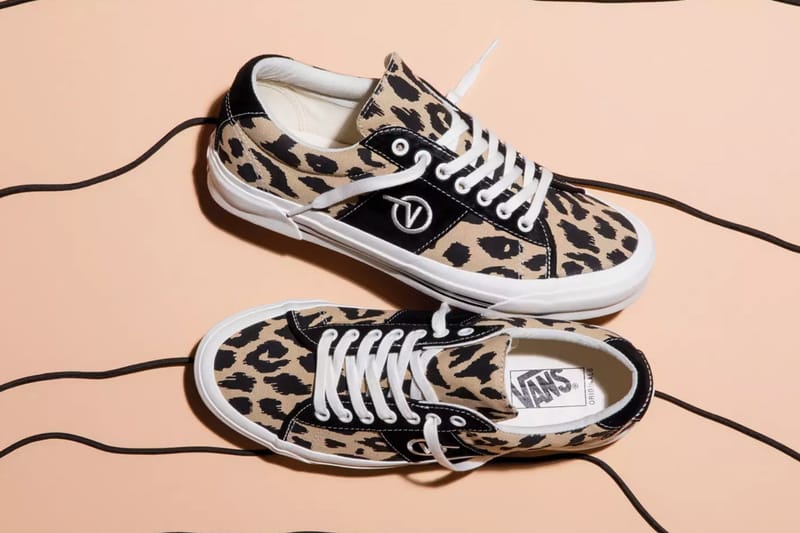 Vans og hot sale leopard