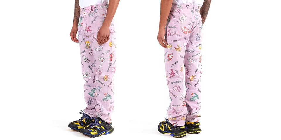 vetements pink pants