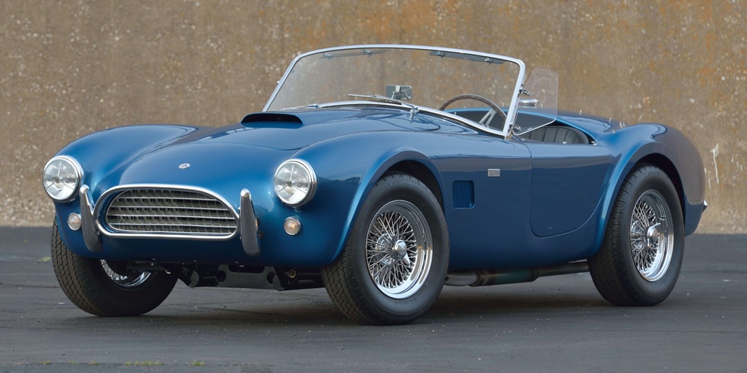 Победительница дрэг-рейсов 1963 года Shelby Cobra 289 будет продана на аукционе Mecum Indy 2020