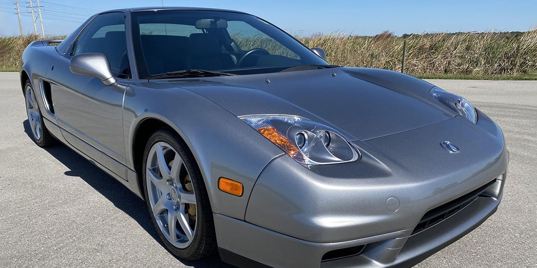 6-ступенчатая Acura NSX-T 2004 года продается за 133 000 долларов США