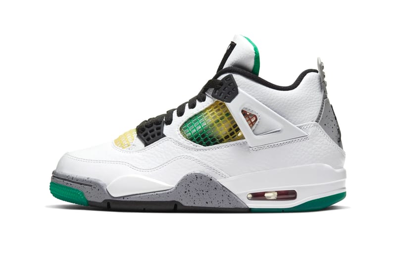 Jordan 4 store green and red