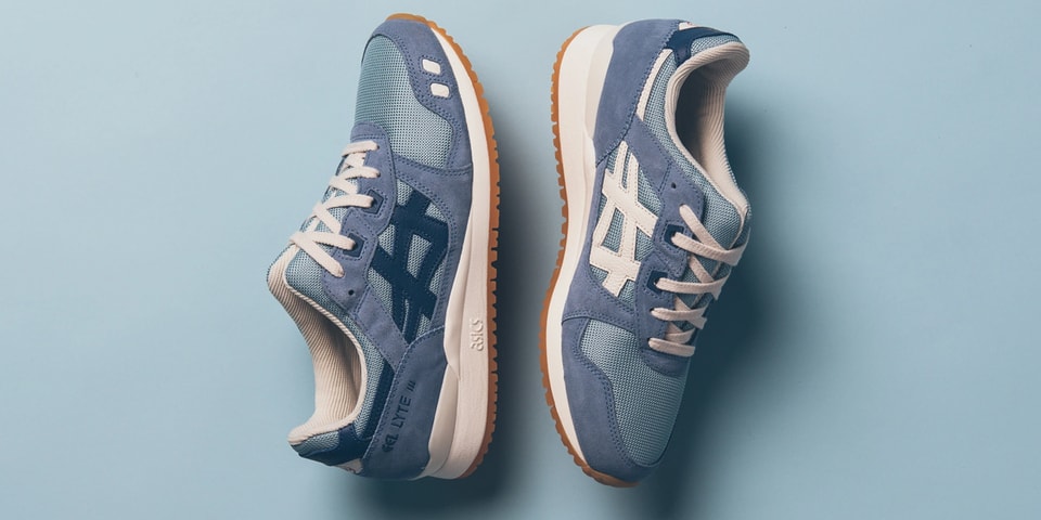 asics gel lyte iii smoke blue