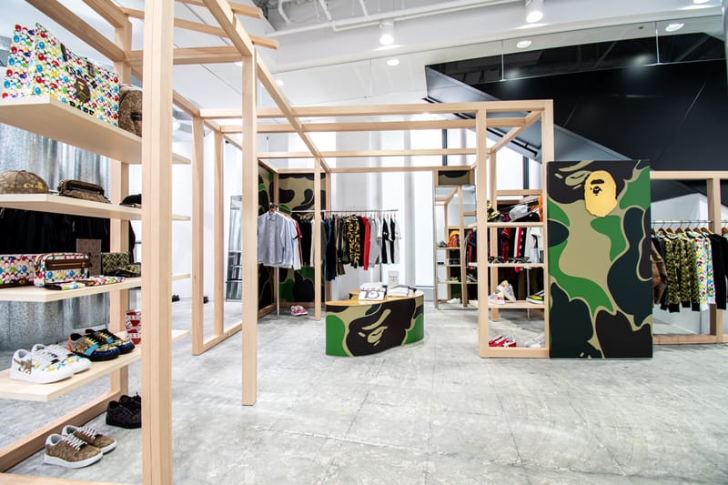 BAPE Store COMME des GAR ONS Osaka Opening Hypebeast