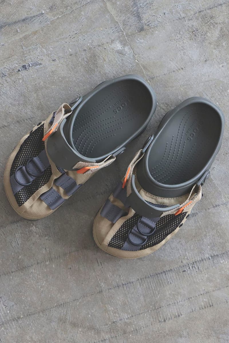 BEAMS x Crocs COBRA Buckle, Fishing Vest Shoes Collab