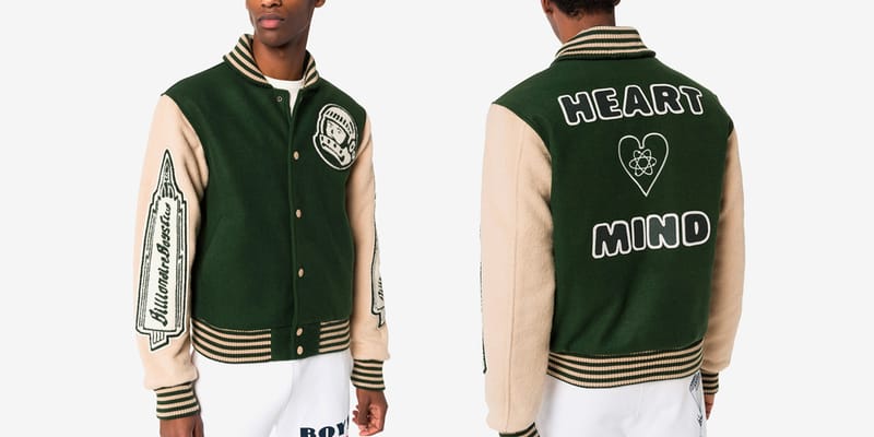 Billionaire boys club letterman on sale jacket