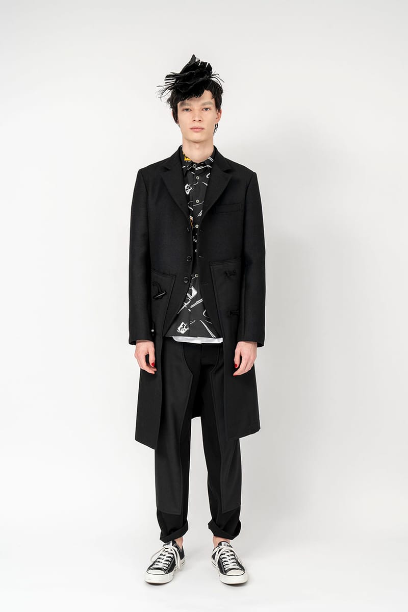 Comme des garcons 2025 black on black