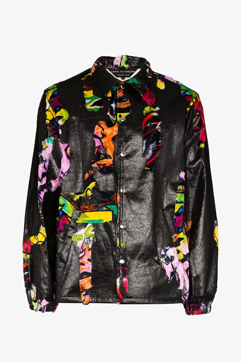 COMME des GARÇONS HOMME PLUS Floral Flight Jacket | Hypebeast