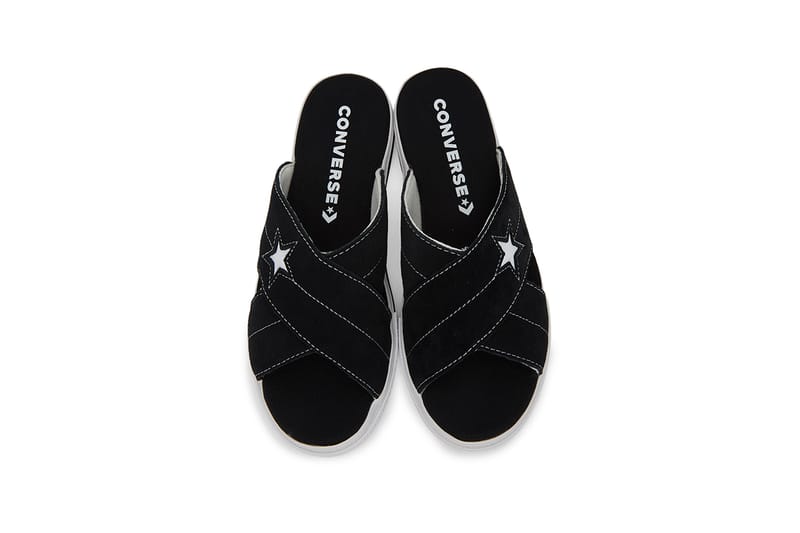 Converse one clearance star black sandals