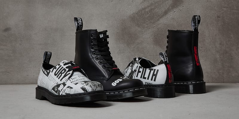 Doc martens sex pistols hotsell