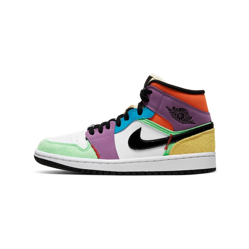 multicolor mid jordan 1