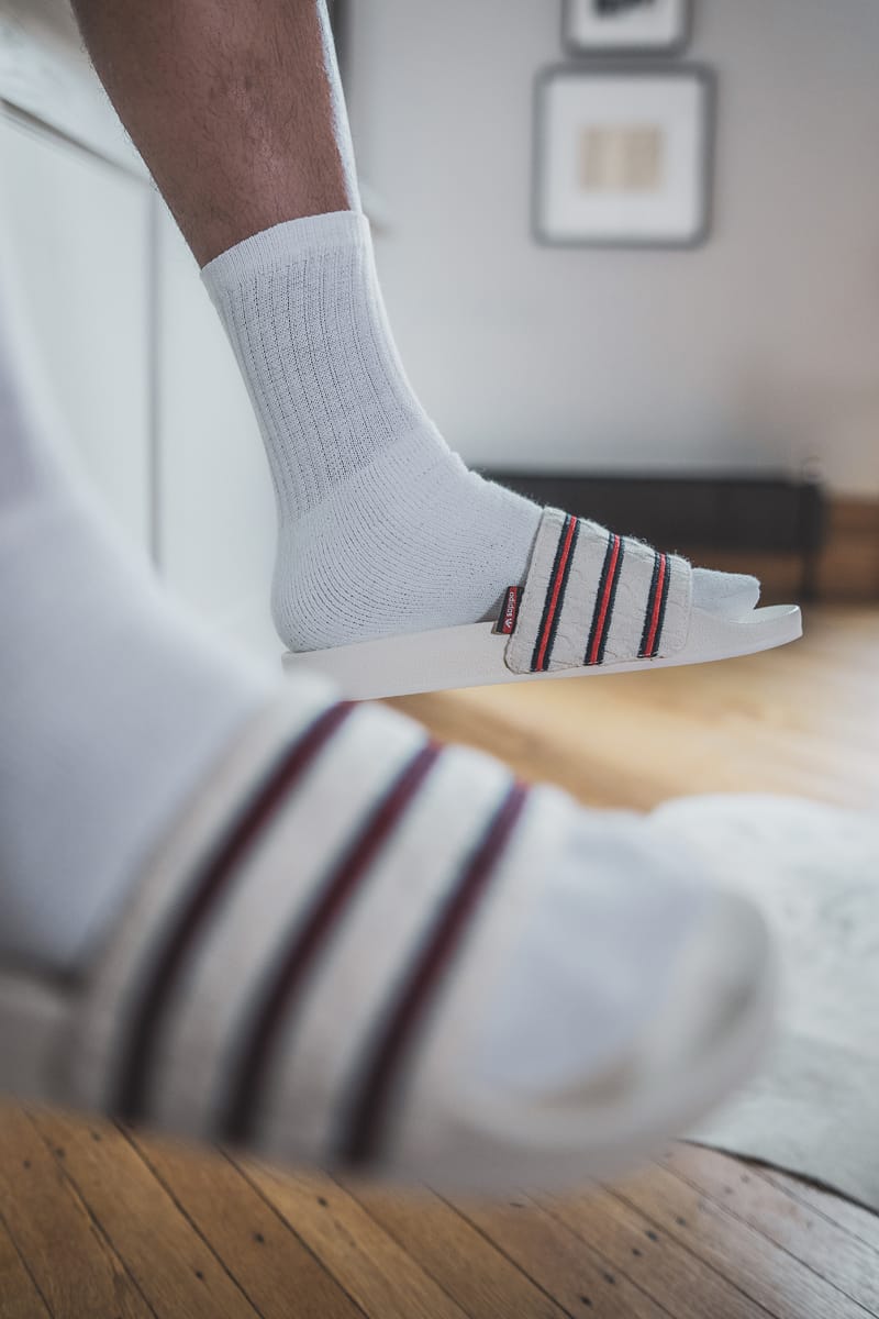 Adidas adilette outlet knit