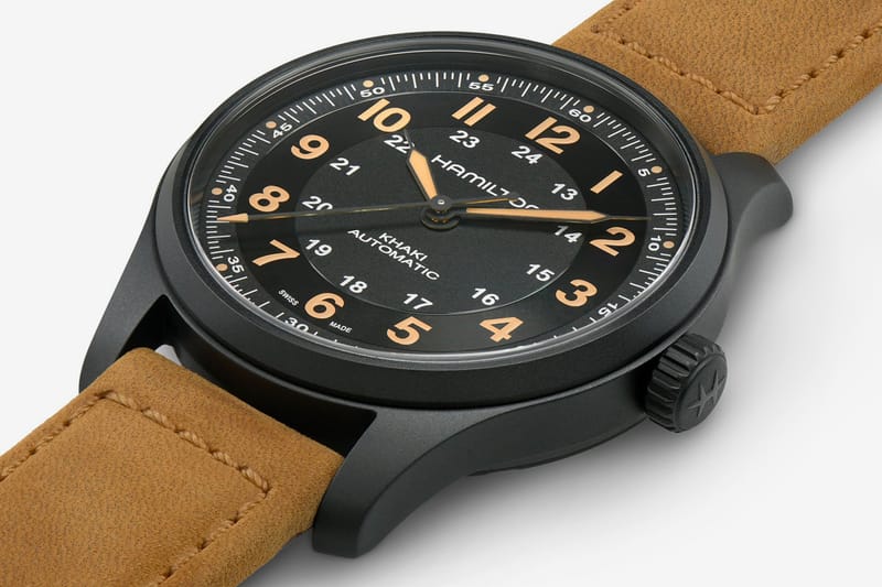 Hamilton's Khaki Field Gets a Titanium Refresh | Hypebeast Hamilton's Khaki Field Gets a Titanium Refresh | Hypebeast