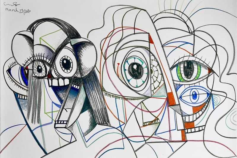 George Condo - Pastels - Hauser & Wirth