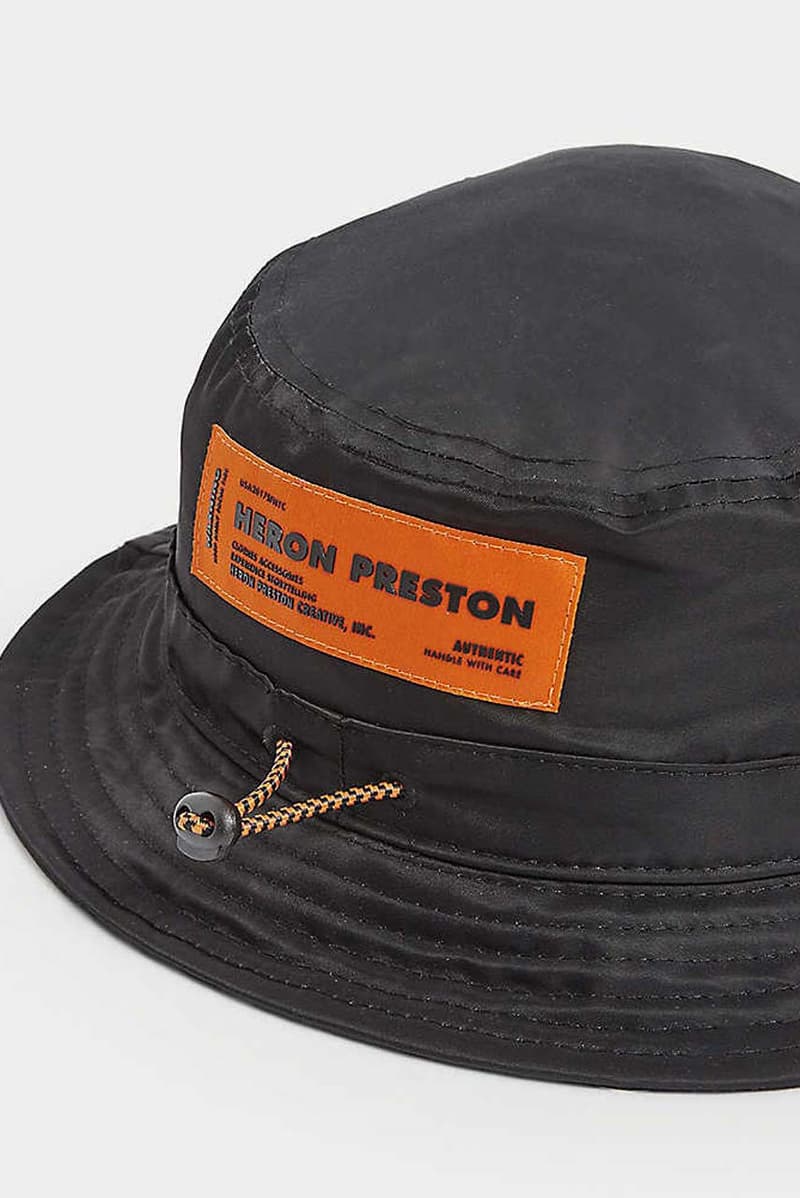 Heron Preston SS20 Camouflage-Print Nylon Bucket Hat | Hypebeast