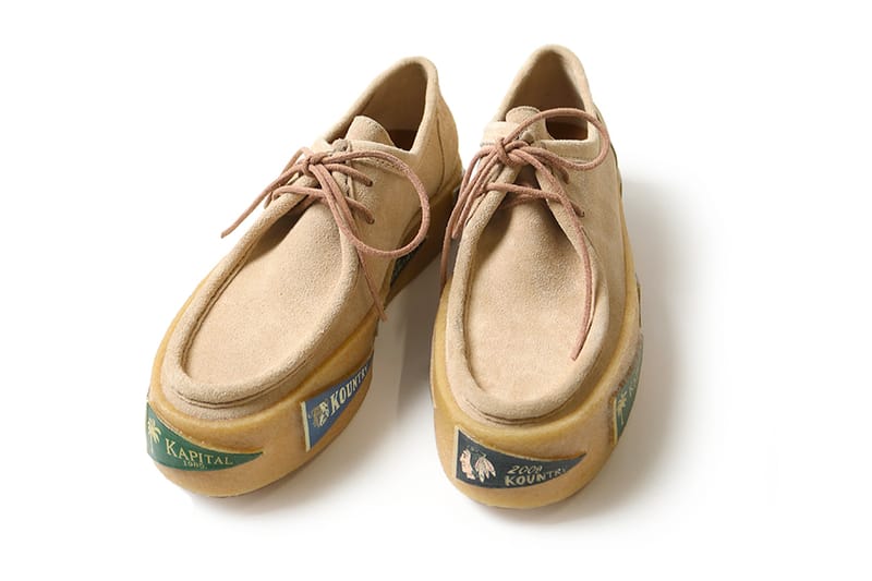 KAPITAL Leather SURF Wallaby Release | Hypebeast