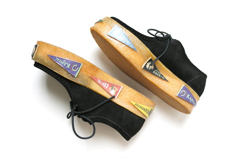 KAPITAL Leather SURF Wallaby Release | Hypebeast