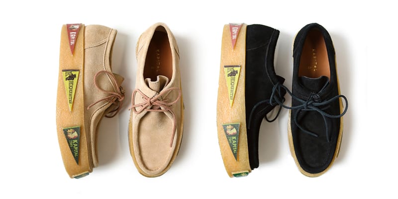 KAPITAL Leather SURF Wallaby Release | Hypebeast