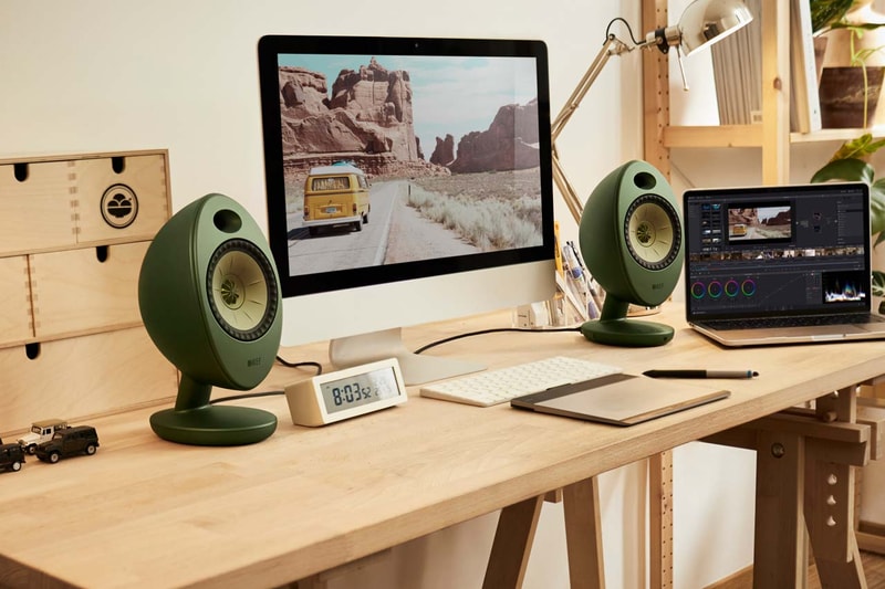 KEF Launches EGG Duo Digital Sound System Speakers Hypebeast